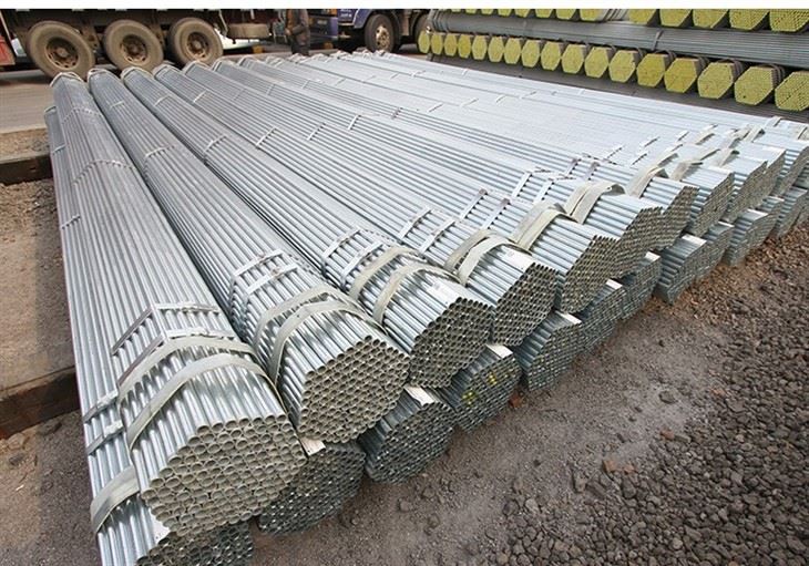 Galvanized Steel Round Pipe Q345