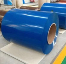 Bobine d'acier galvanisé prélaqué PPGI DX51D avec revêtement de couleur