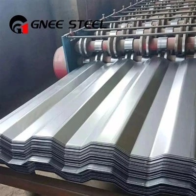 Tôle ondulée pour toiture en acier galvanisé Z275