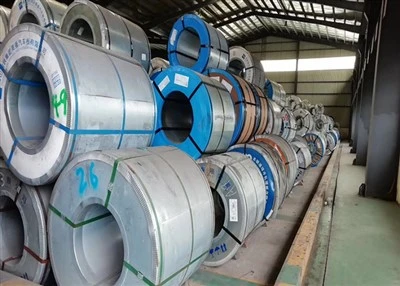 Bande de bobines d'acier galvanisé enduit de zinc de 75 g