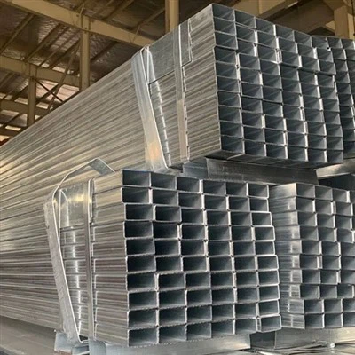 Tube carré galvanisé à chaud