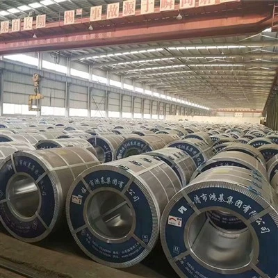 Bobines d'acier galvanisé enduites de zinc
