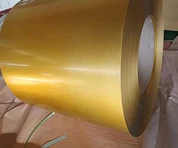 Bobine enduite de couleur prépeinte