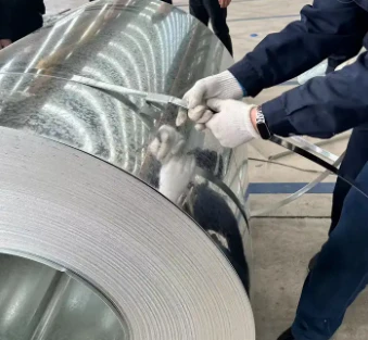 Bobines d'acier Tôle d'acier galvanisée prépeinte en bobines Galvalume