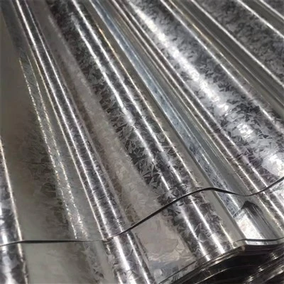 Acier de toiture ondulé en zinc