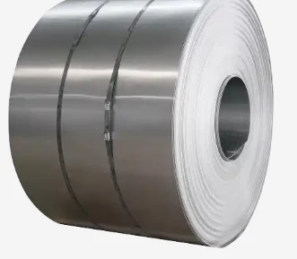 Bobine d'acier galvanisé et bande d'acier galvanisée enduite de zinc