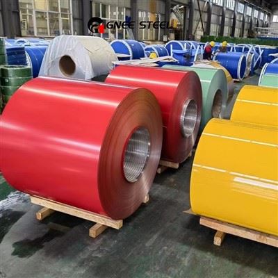Bobine d'aluminium pré-peinte et revêtue de couleur