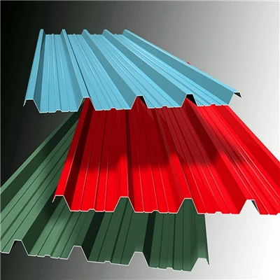 Tôle ondulée en aluminium et zinc pré-peinte avec revêtement coloré