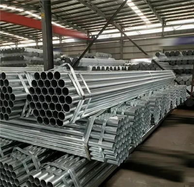 Tuyau en acier tube en acier galvanisé DX52D